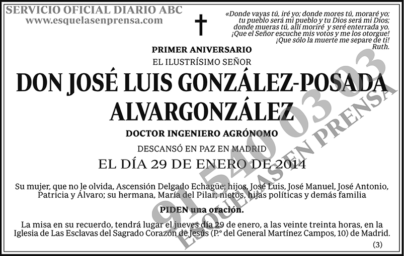 José Luis González-Posada Alvargonzález
